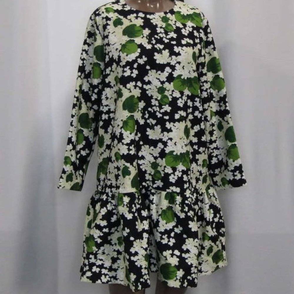 Tuckernuck Women's US M Pierce Dress Black Hydrangea